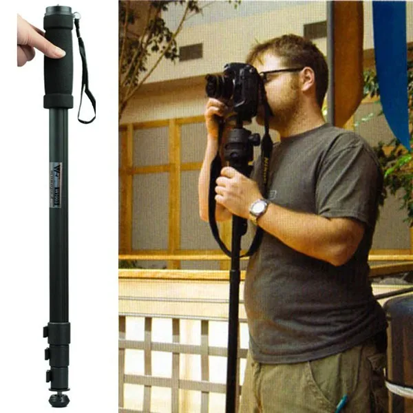 

Weifeng WT-1003 67" Camera Monopod Lightweight Portable Tripod Stand For Canon Nikon Sony DSLR