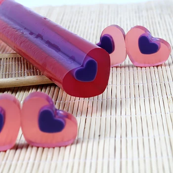 

Nicole Heart Shape Silicone Soap Mold Handmade Pipe Tube Mould