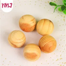 Моли насекомых Camphor Жук Репеллент натуральный кедр Деревянный Гардероб одежда ящик 5 шт. плесени здоровья вредителей контроль деревянный шарик-массажер