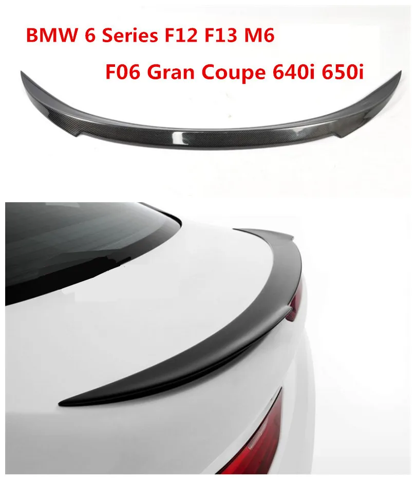 HLONGQT спойлер из углеродного волокна для BMW 6 серии F12 F13 M6 F06 Gran Coupe 640i 650i 2011 2017