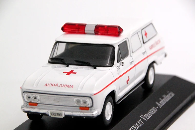 Alvis 1:43 IXO Chevrolet Veraneio Ambulancia коллекция моделей литья под давлением белый подарок для