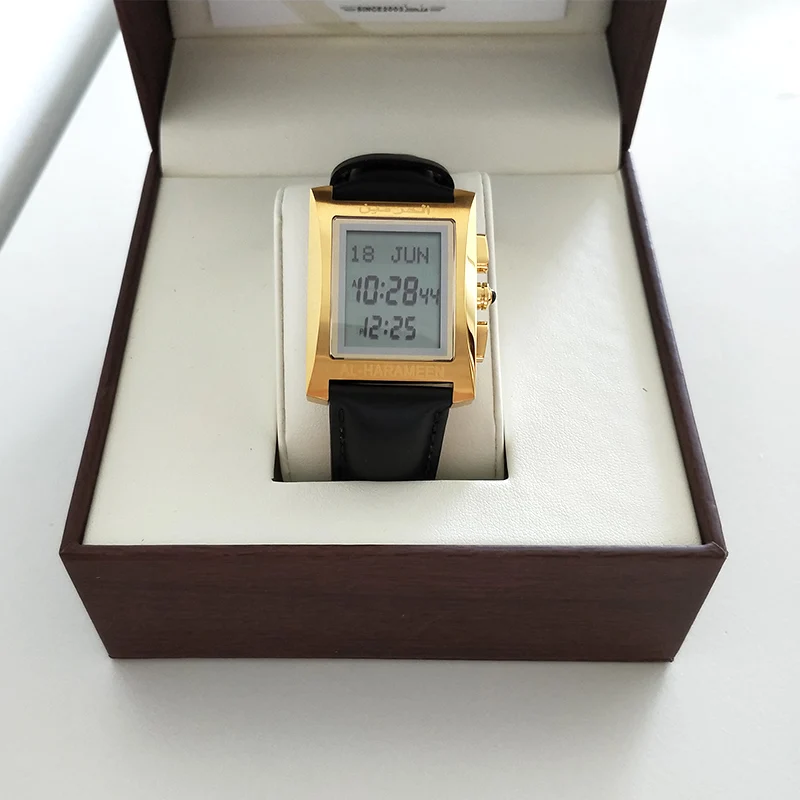 Azan Watch with Automatic Adhan Time and Qiblah