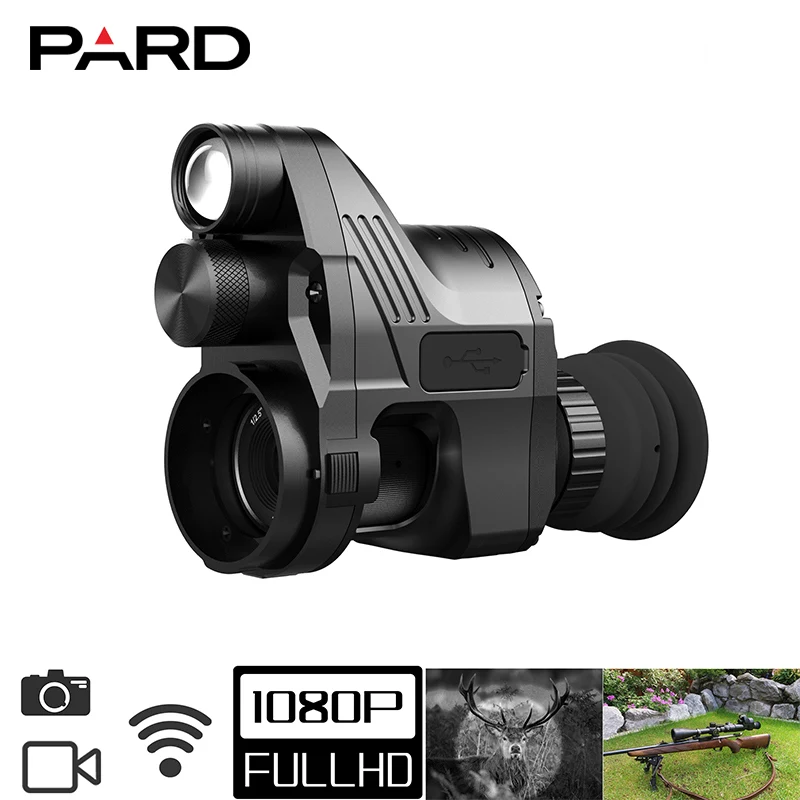 Цифровой прицел ночного видения PARD NV007A дополнительный Wi Fi 1080P ИК камера для охоты