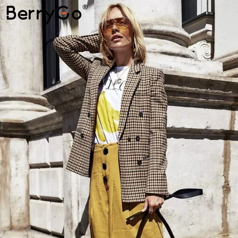 Aliexpress.com : Buy Plus Size 5XL Women Plaid Blazer