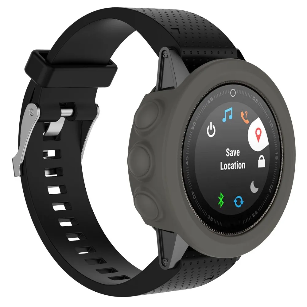 Силиконовый защитный чехол для Garmin fenix 5/5S/5X Защитный Браслет для Garmin Fenix 5x 5S 5 умные аксессуары для часов