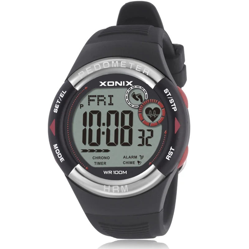 Prix pour XONIX Podomètre Moniteur de Fréquence Cardiaque Calories IMC Hommes Montres de Sport Étanche 100 m Femmes Numérique Montre de Course Plongée Montre-Bracelet Prix pour XONIX Podomètre Moniteur de Fréquence Cardiaque Calories IMC Hommes Montres de Sport Étanche 100 m Femmes Numérique Montre de Course Plongée Montre-Bracelet