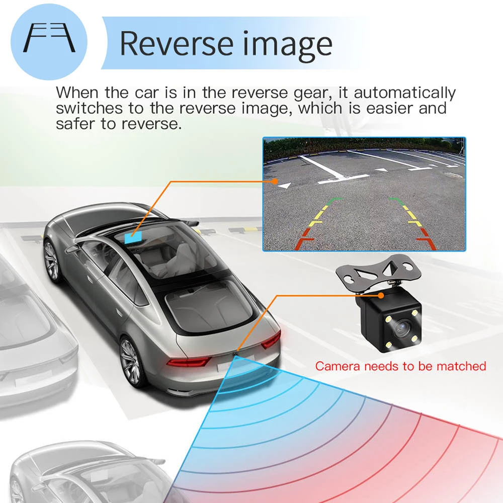 AMPrime 2 DIN Car Radio Android Car Multimedia Player 2G+16G Bluetooth WIFI 10.1'' 2din Car Autorad