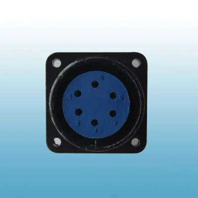 

1PC 6 Pin Or 14 Pin Socket Female Panel Connector