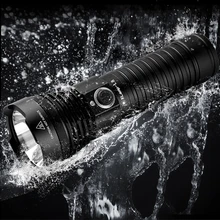 SHENYU – lampe de poche à LED, torche étanche, Ultra lumineuse, Charge directe, 26650, indicateur de batterie, randonnée, chasse
