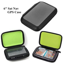 6 Дюймов GPS Сумка Крышка Для TomTom Go 6100 6 000 610 600 Дело Портативный Кожа PU Противоударный В-Автомобиля Спутниковой Навигации GPS случае