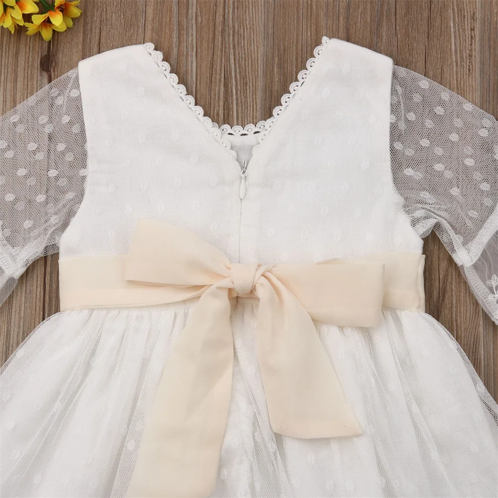 Одежда для детей; малышей; девочек кружевные вечерние свадебные платье на крестины платья принцессы