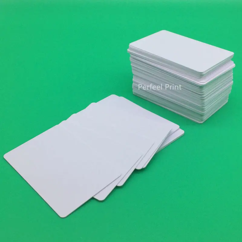 230PCS/Lot Glossy Inkjet Dual Sides Printable Blank PVC ID Card No Chip For Epson T50 P50 A50 T60 L800 TX720WD PX700W PX800FW