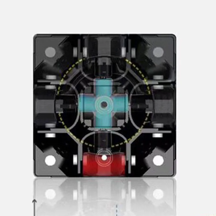 Yj MGC 3x3x3 магический куб магнитный 3x3 скоростные кубики головоломка игрушки черный 56 мм безопасный ABS оригинальная коробка развивающие игрушки