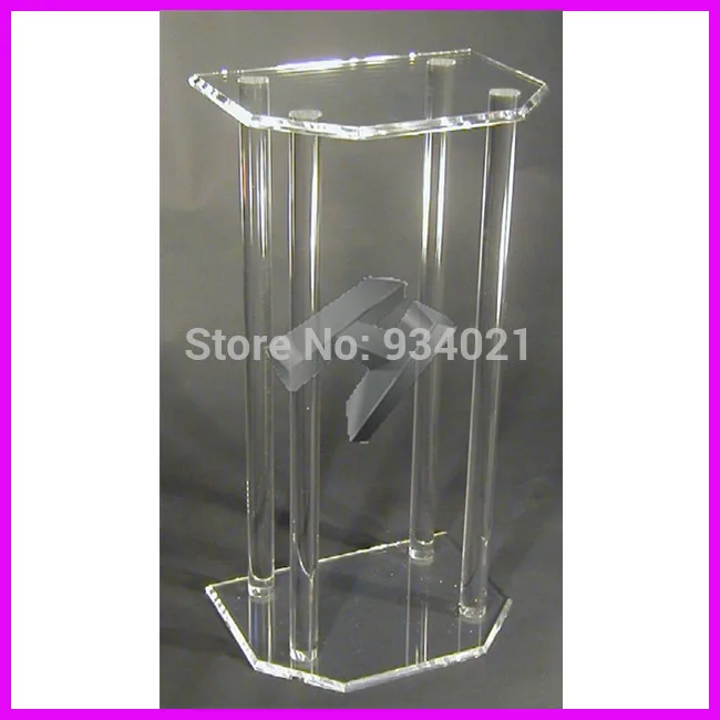 Free shipping Cheap Acrylic Lectern, Acrylic Church Podiums