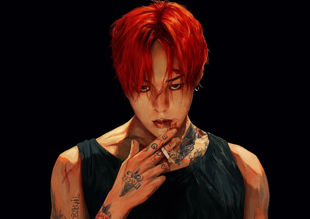K pop G DRAGON постеры хорошего качества постер с рисунком и покрытием белая бумага для