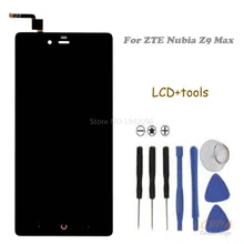 New For ZTE Nubia Z9 Max NX510J NX512J LCD Display Touch Panel Screen Glass Assembly Replacement Free shipping