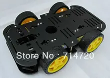 Free shipping 4WD Smart Car Chassis Kit Robot Chassis parts for sale