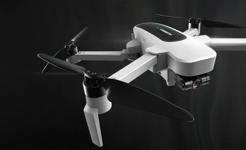 Квадрокоптер Hubsan H117S Zino GPS 5 8G 1 км складной FPV с камерой 4K UHD 3 осевой RC|Дроны камерой|