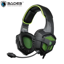 SADES SA807 Gaming Headset Headphones 3 5mm Stereo Headset Gamer with Microphone for PC 2016 New
