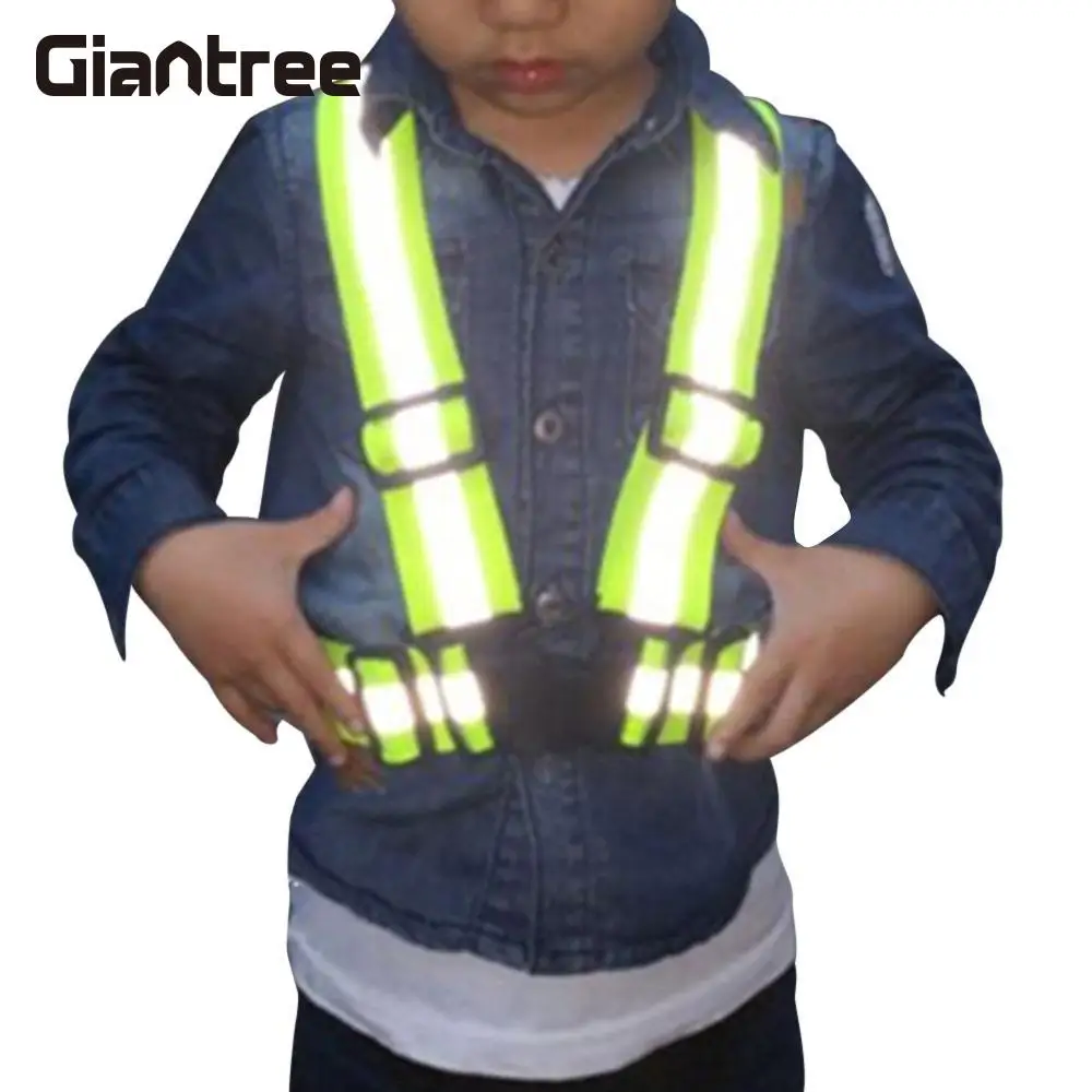 Детский светоотражающий жилет giantree светоотражающая лента для бега езды на