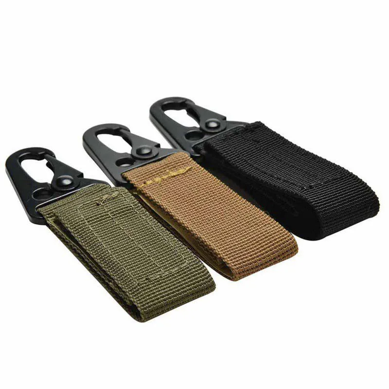 2018 Outdoor Bag Hooks Multifunction Mountaineering Buckle Nylon bing Backpack Hook Hanger