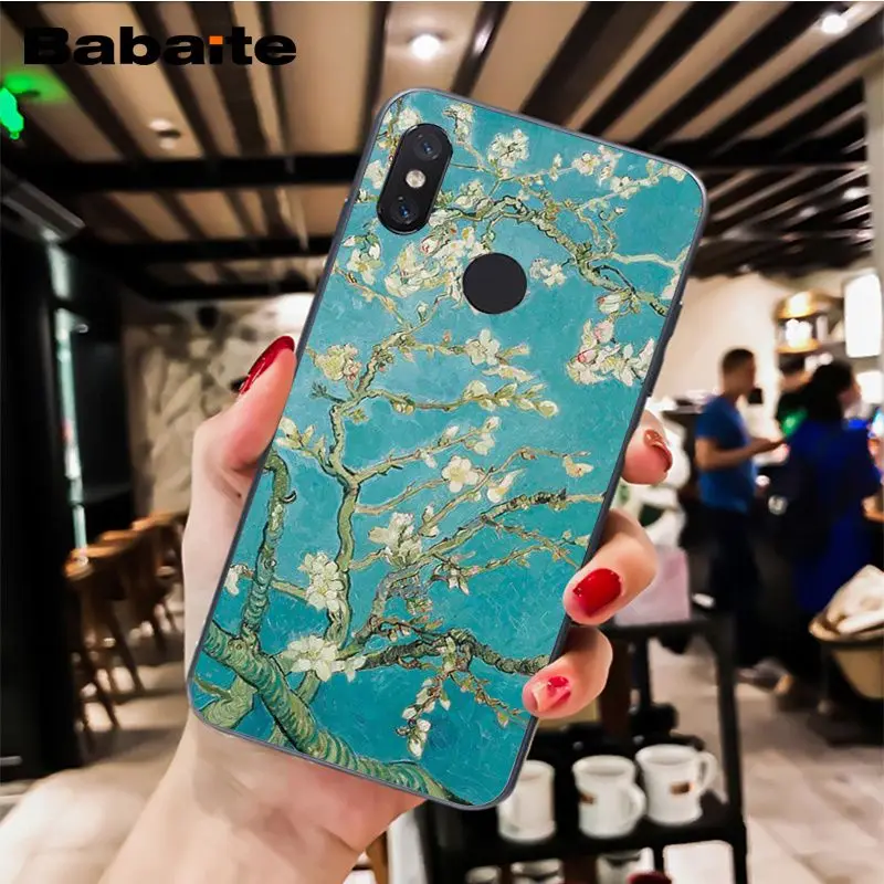 Babaite Kiss Gustav Klimt Ван Гог Звездная ночь звезда чехол для телефона для Xiaomi MiA1 A2 lite F1 Redmi 4X 5Plus S2 Note7 Redmi Note4