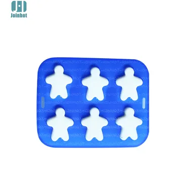 

stand gingerbread Man chocolate christmas silicone cake mold bakeware set moulds for decorations