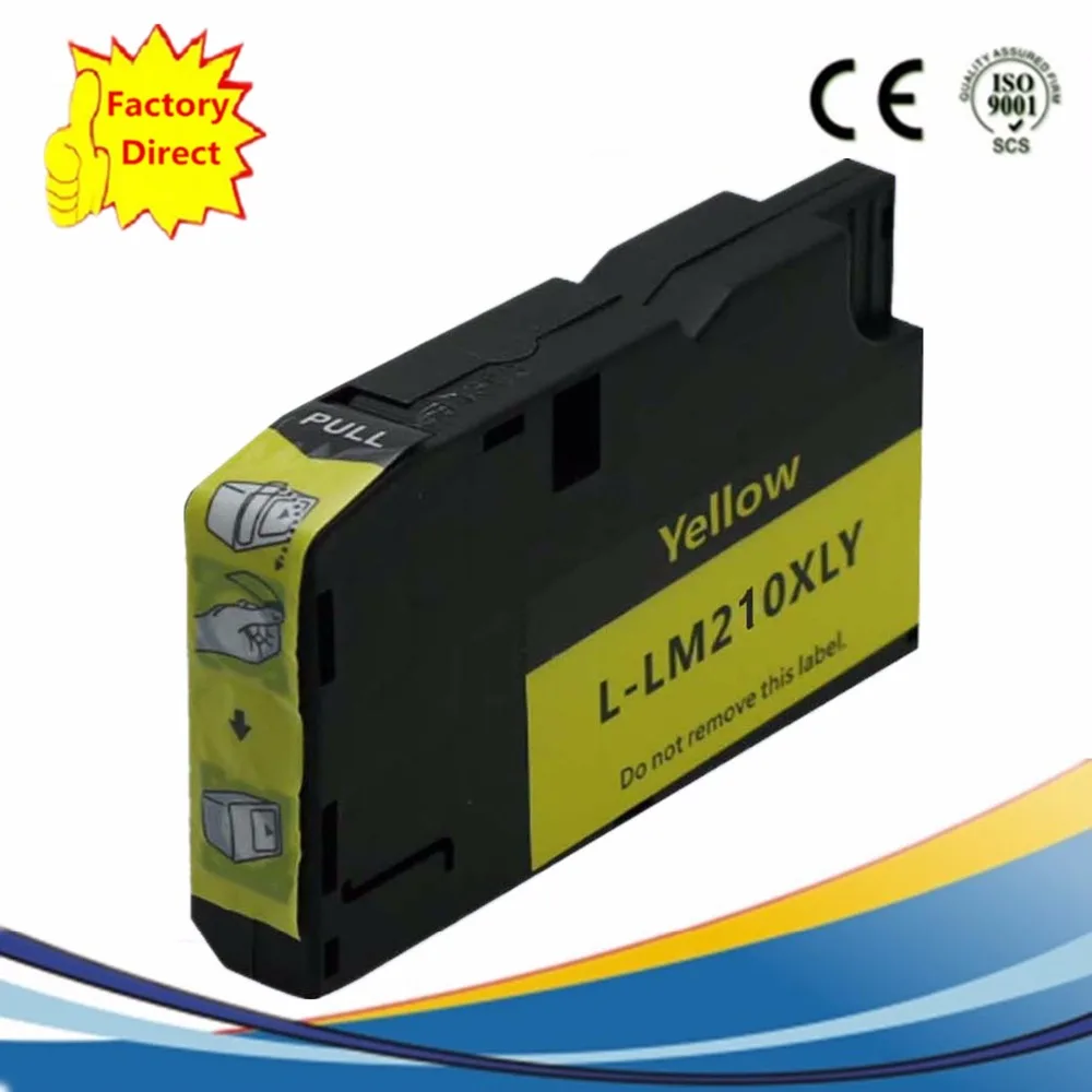 LM210XLBK LM210XL LM 210XL LM210 210 Замена чернильных картриджей для Lexmark OfficeEdge Pro4000c Pro4000 Pro5500