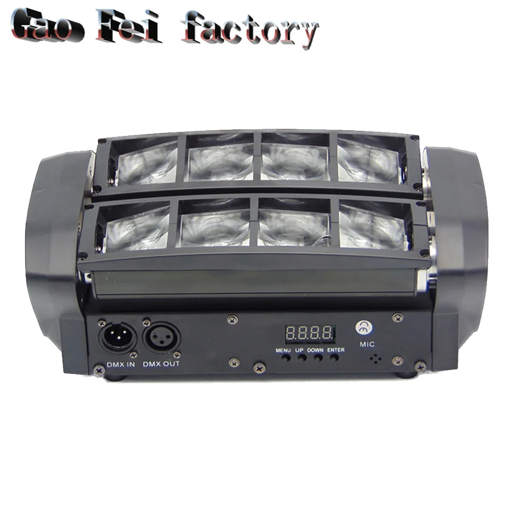 

Made in China moving head led dmx beam mini led Spider 8x6W RGBW Beam Lights