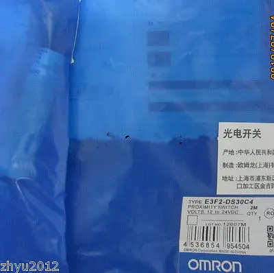 

DHL/EMS 2 pcs New original for Omron Proximity Switch Sensor E3F2-DS30C4