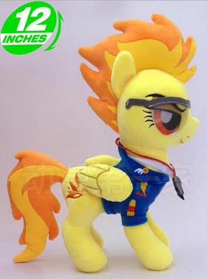 

32cm 288g New Spitfire Unicorn Horse Cotton Plush Doll Toy No132123