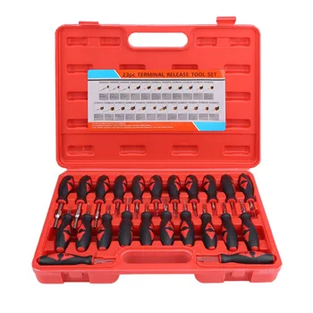 23pcs Universal Automotive Terminal Release Removal Remover Tool Kit Accessory