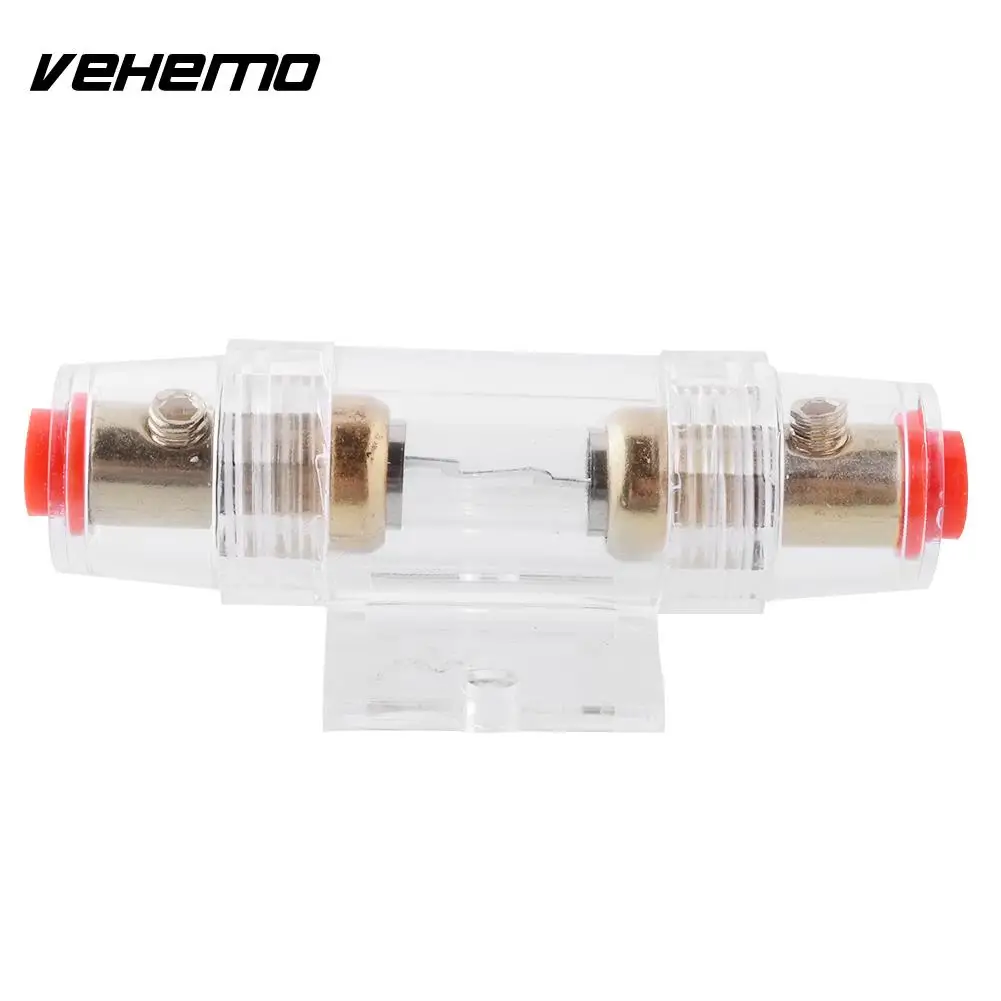 Vehemo Hot 60A Fuse Holder Block For Car Vehicle font b Subwoofer b font Audio In