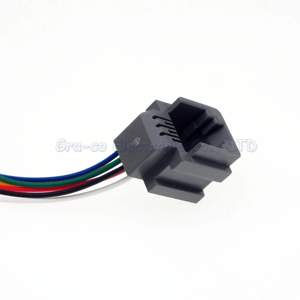 

50pcs 6P6C RJ11 telephone female socket 6P6C Telephone Outlet with cable