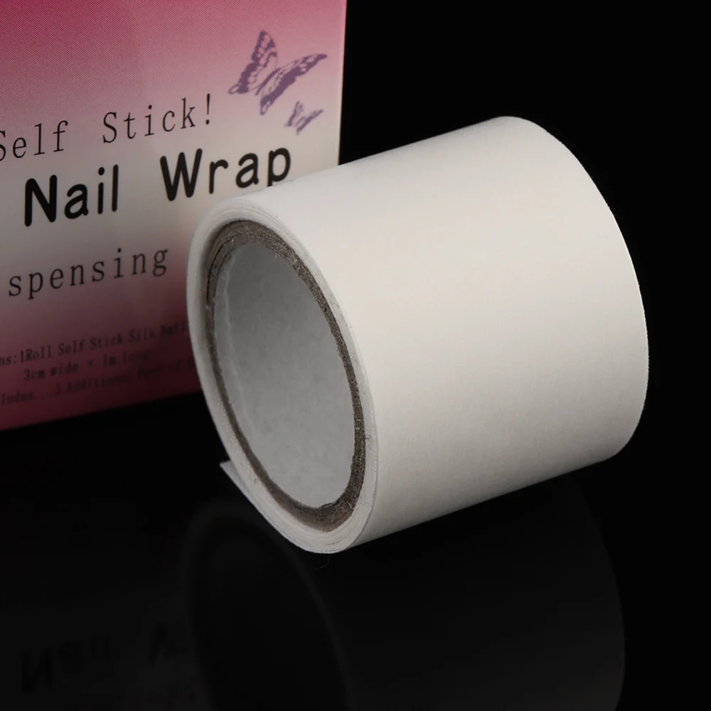 1Roll Fiberglass Nail Wrap Strong Nail Protector For UV Gel Acrylic 1 m