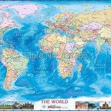 100*48 см настоящая ткань карта мира океан обои диван фон декоративная живопись карта мира настенные наклейки домашний декор
