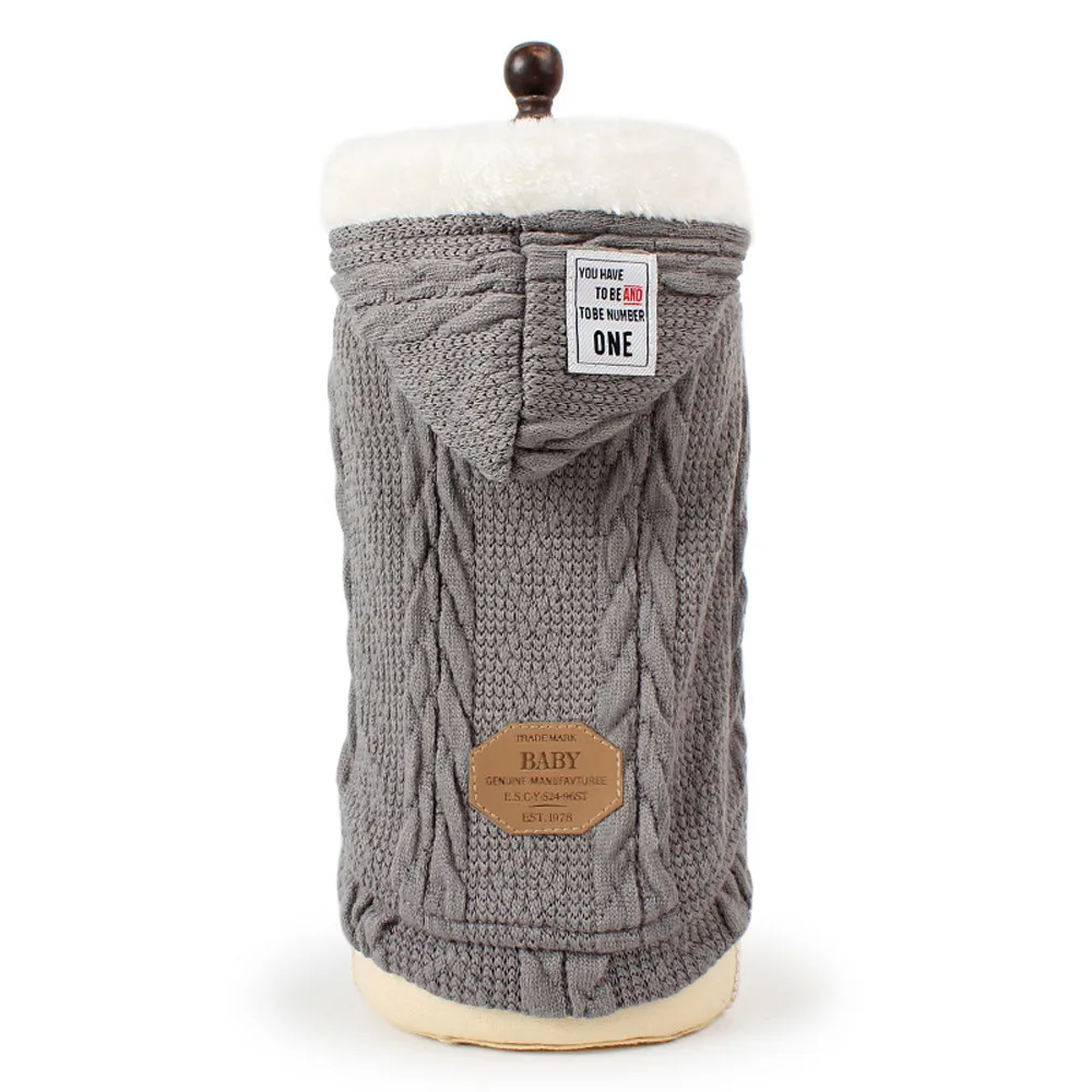 

New Pet Dog Clothes Winter Warm Dog Sweater Coat Thicken Pet Clothing For Chihuahua Dogs Costume Hoodies Clothes Jacket chien