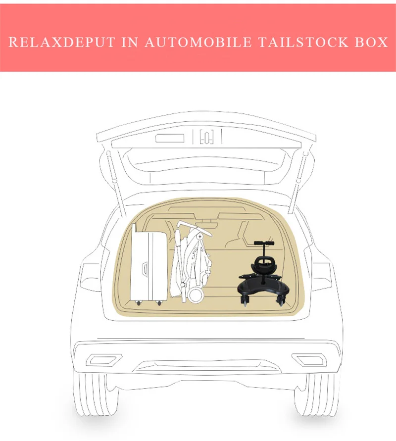 Универсальные детские аксессуары для детской коляски педаль второй ребенок стоящая пластина задняя подвеска прицеп Багги доска для От 2 до 5 лет детей