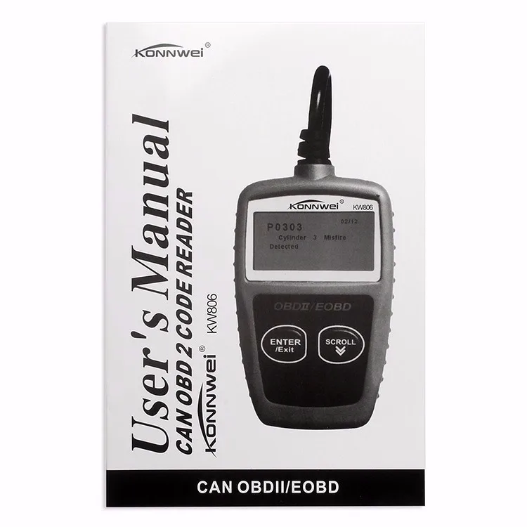 Universal OBDII Scanner Error Code Reader