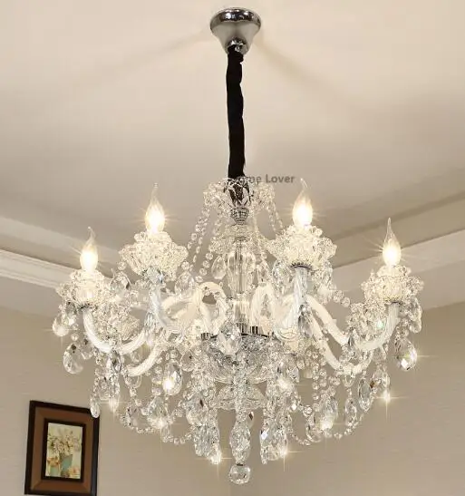 Современный роскошный светодиодный потолочный светильник с хрустальным шаром, подвесной светильник для дома и кухни - Цвет корпуса: 8 Lights