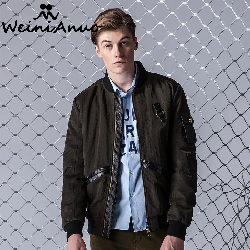 WEINIANUO Brand Jackets Men Autumn Casual Good Quality