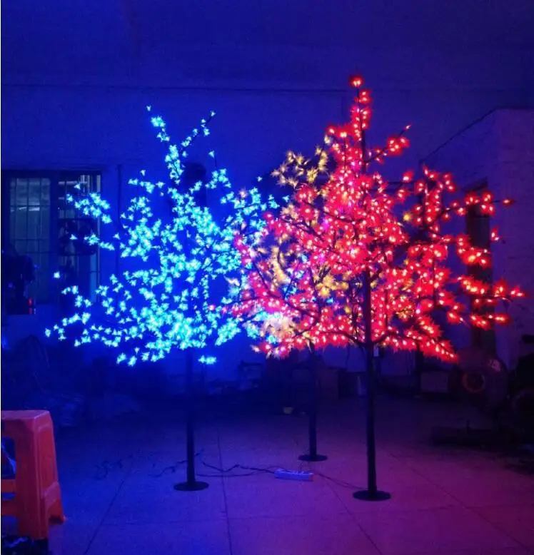 Free Shipping LED maple tree light,1.5M 636Leds Waterproof IP65 Led christmas tree light ,led holiday light AC110-240V