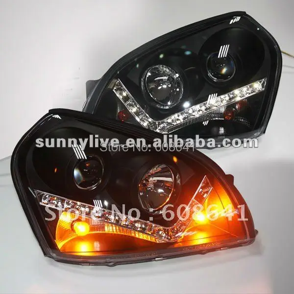 

For Hyundai Tucson 2004-2008 LED Head Lamp