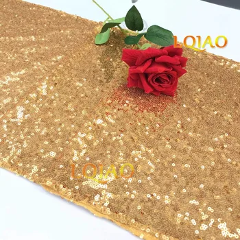 

Customize-20pcs Gold+20pcs silver 12x108inch Sequin Table Runner