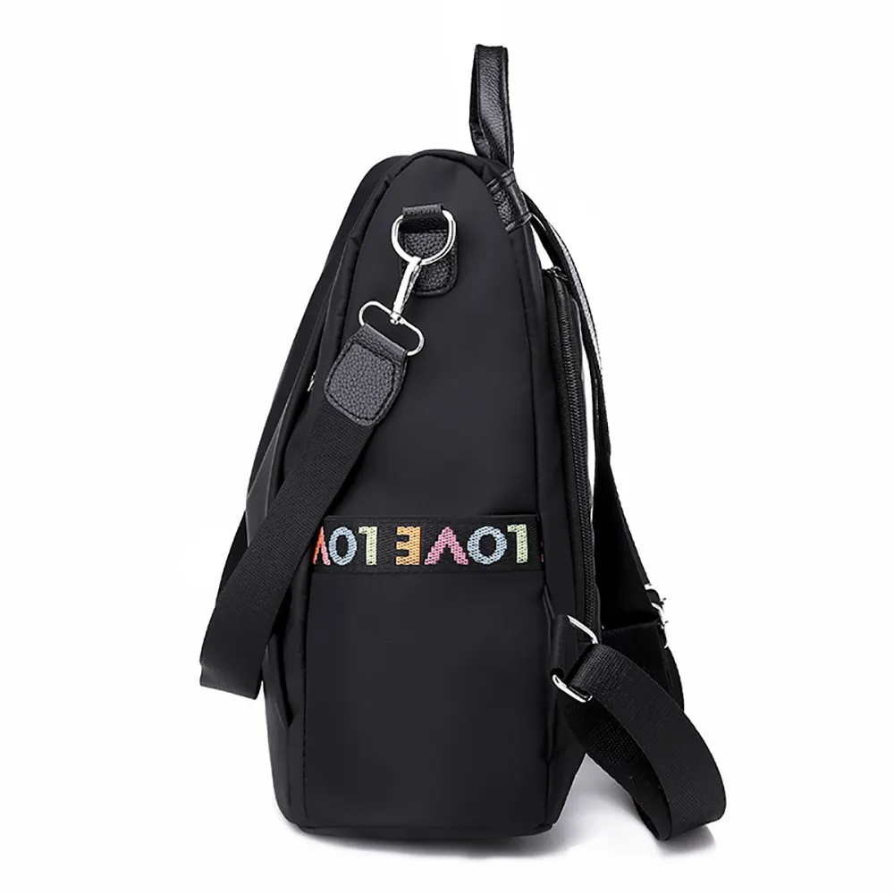 Backpack Women Anti-theft Oxford Backpack School Personality Wild Oxford Cloth Small Backpack Travel