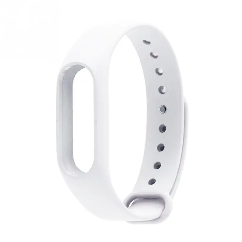 Силиконовый сменный ремешок для часов браслет Xiaomi Mi Band 2 умный Браслет без