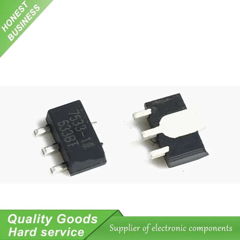

10PCS HT7533-1 HT7533A-1 HT7533 7533-1 SOT89 Three-terminal regulator New Original Free Shipping