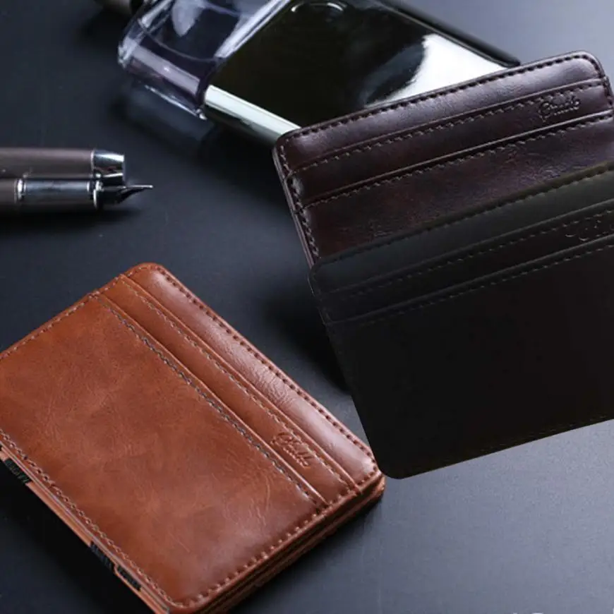 MOLAVE бумажник мини кожаный бумажник ID кредитный держатель для карт мужские маленькие кошельки Прямая поставка AP30