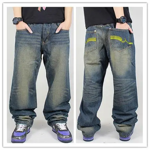 Denim Jeans Short Under Knee Hip Hop 
