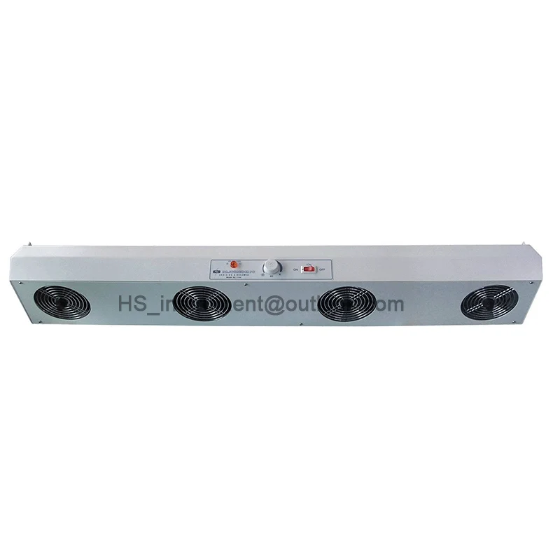 SL-004 /1100mm Lengh Four Fans Hanging Eliminate Static Electricity Ionizing Air Blower Antistatic fan